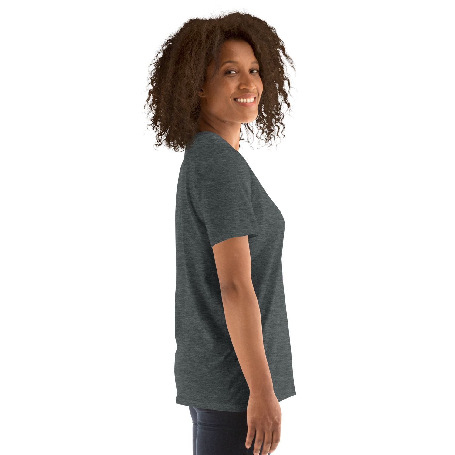 VOCE LINDX “They/Them” Short Sleeve T‑Shirt – 100 % Cotton Jersey, Pronoun-Statement Tee