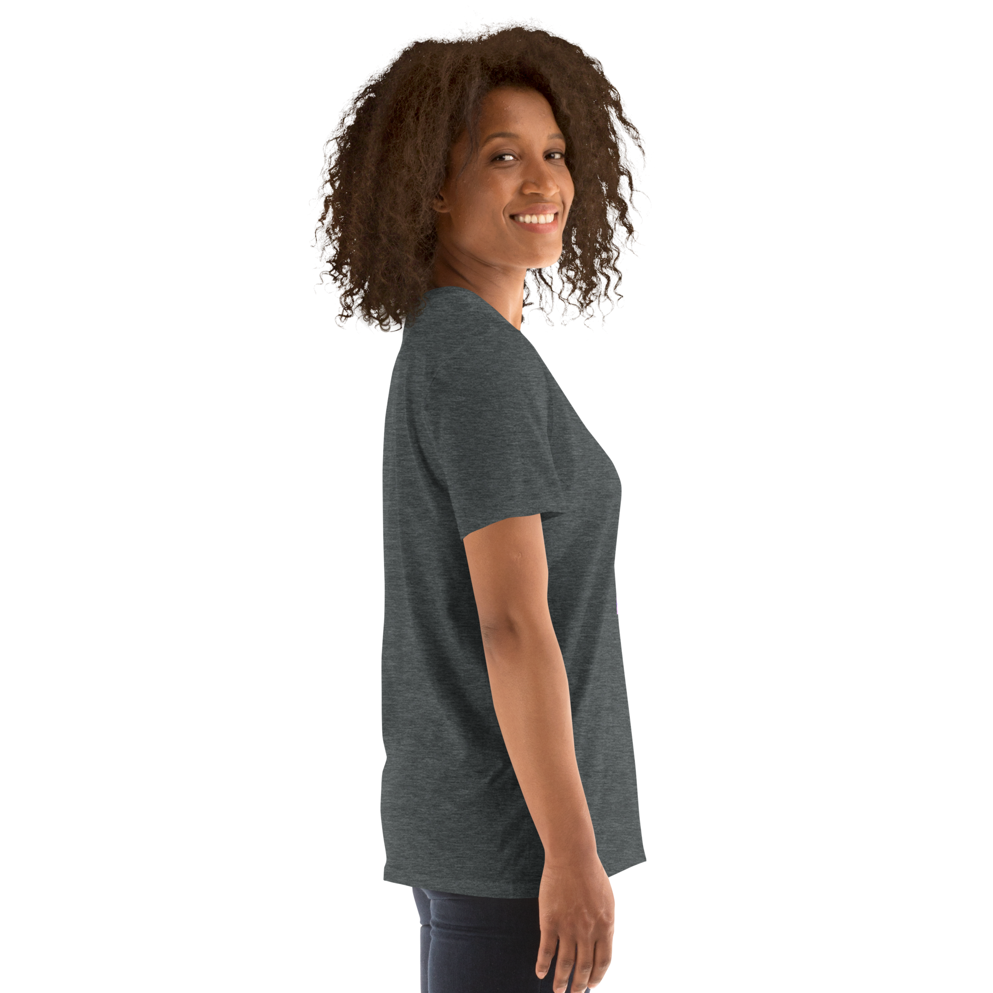 VOCE LINDX “They/Them” Short Sleeve T‑Shirt – 100 % Cotton Jersey, Pronoun-Statement Tee