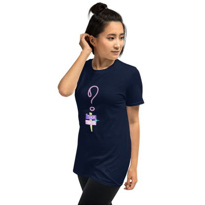 VOCE LINDX “They/Them” Short Sleeve T‑Shirt – 100 % Cotton Jersey, Pronoun-Statement Tee