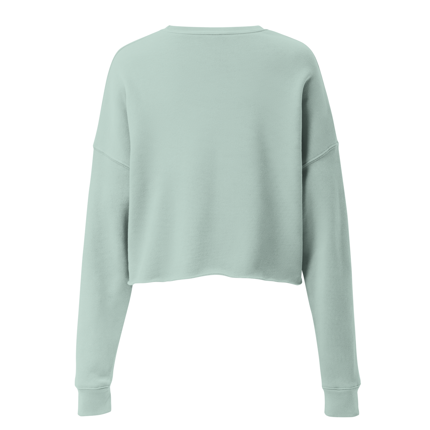VOCE LINDX Cropped Sweatshirt – 50/50 Cotton–Poly Fleece, Ribbed Cuffs &amp; Raw Hem – Custom Artwork
