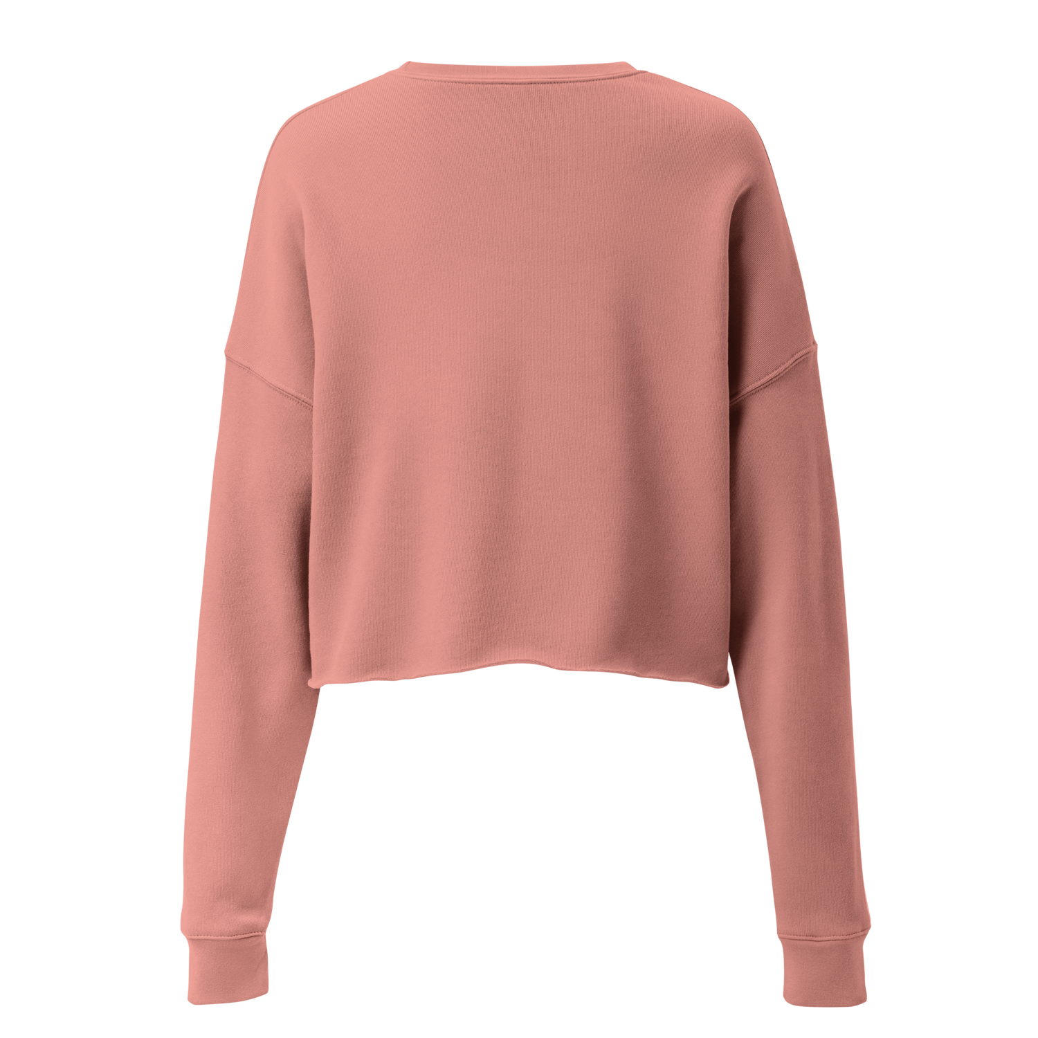 VOCE LINDX Cropped Sweatshirt – 50/50 Cotton–Poly Fleece, Ribbed Cuffs &amp; Raw Hem – Custom Artwork