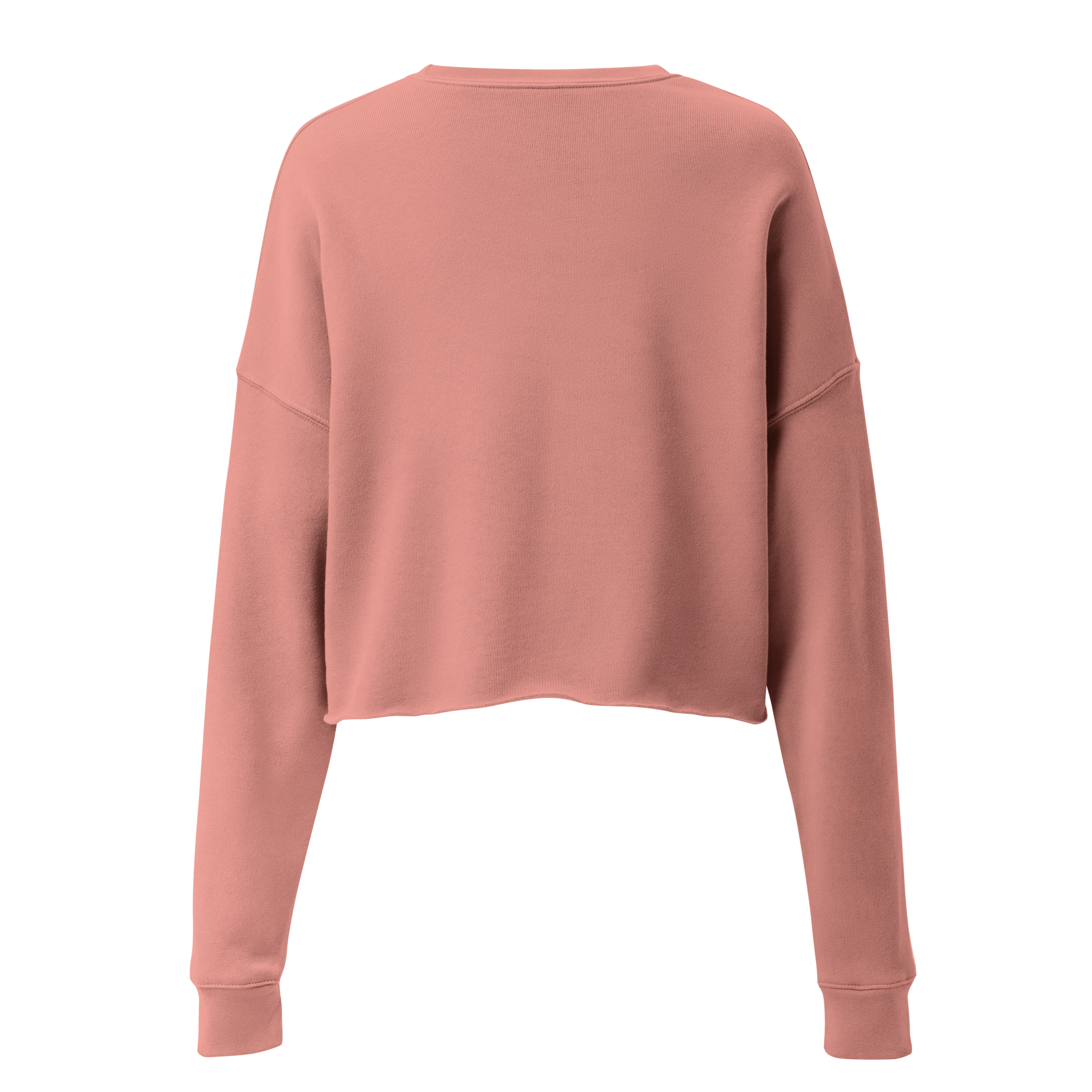 VOCE LINDX Cropped Sweatshirt – 50/50 Cotton–Poly Fleece, Ribbed Cuffs &amp; Raw Hem – Custom Artwork