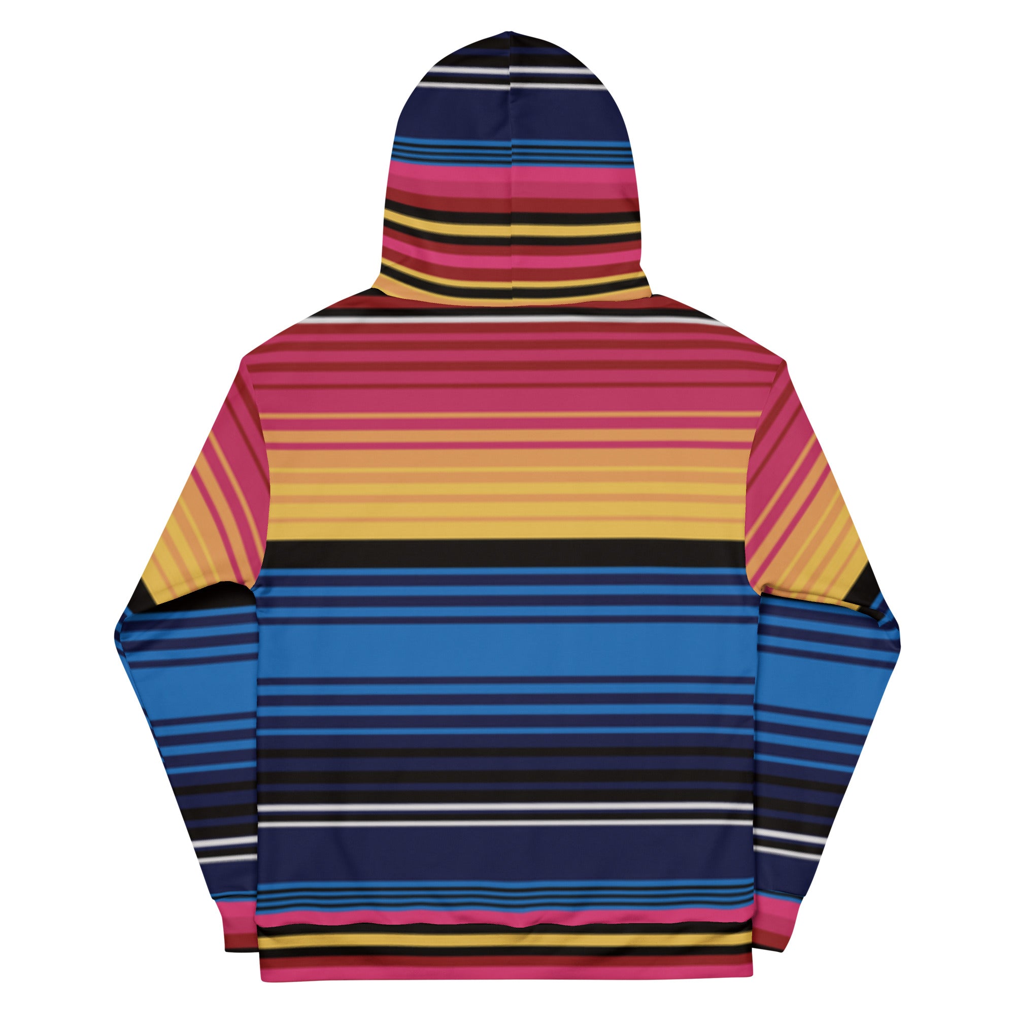 Sudadera Con Capucha Rayas De Colores