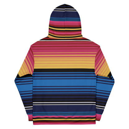 Sudadera Con Capucha Rayas De Colores