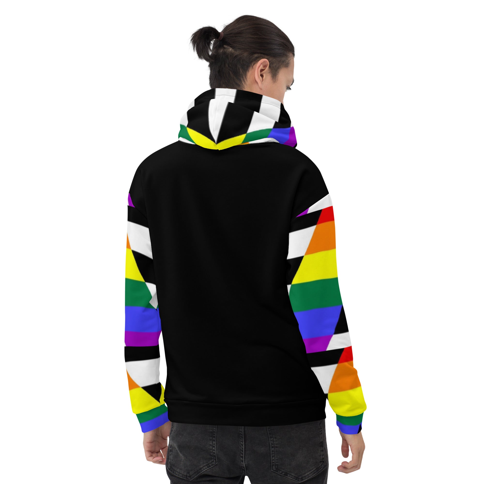 Sudadera con capucha Straight Ally Flag