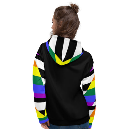 Sudadera con capucha Straight Ally Flag
