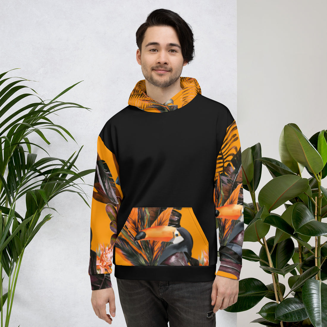 Toucan Hoodie – Vibrant Jungle-Inspired Print | Comfortable & Unique