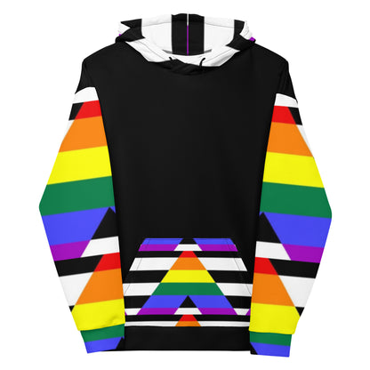 Sudadera con capucha Straight Ally Flag