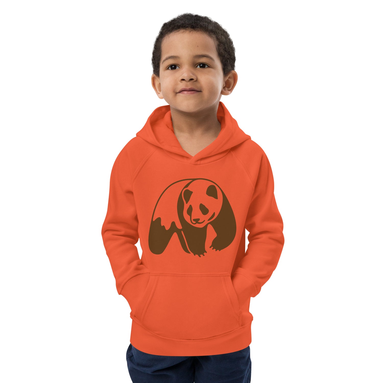 Urso com capuz ecológico infantil
