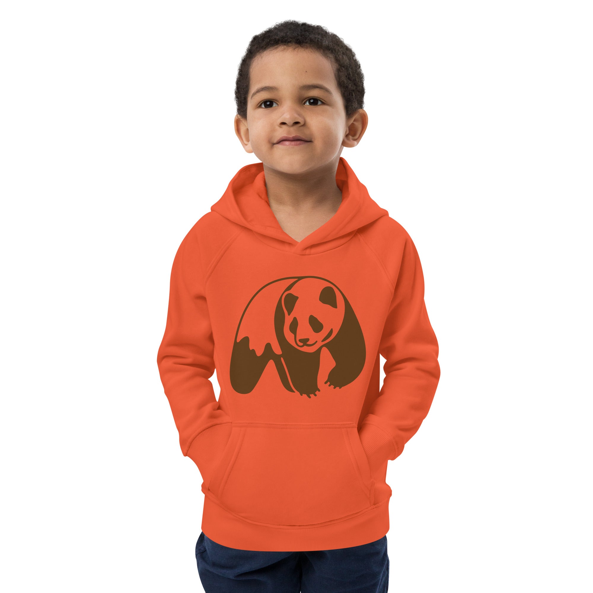 Urso com capuz ecológico infantil