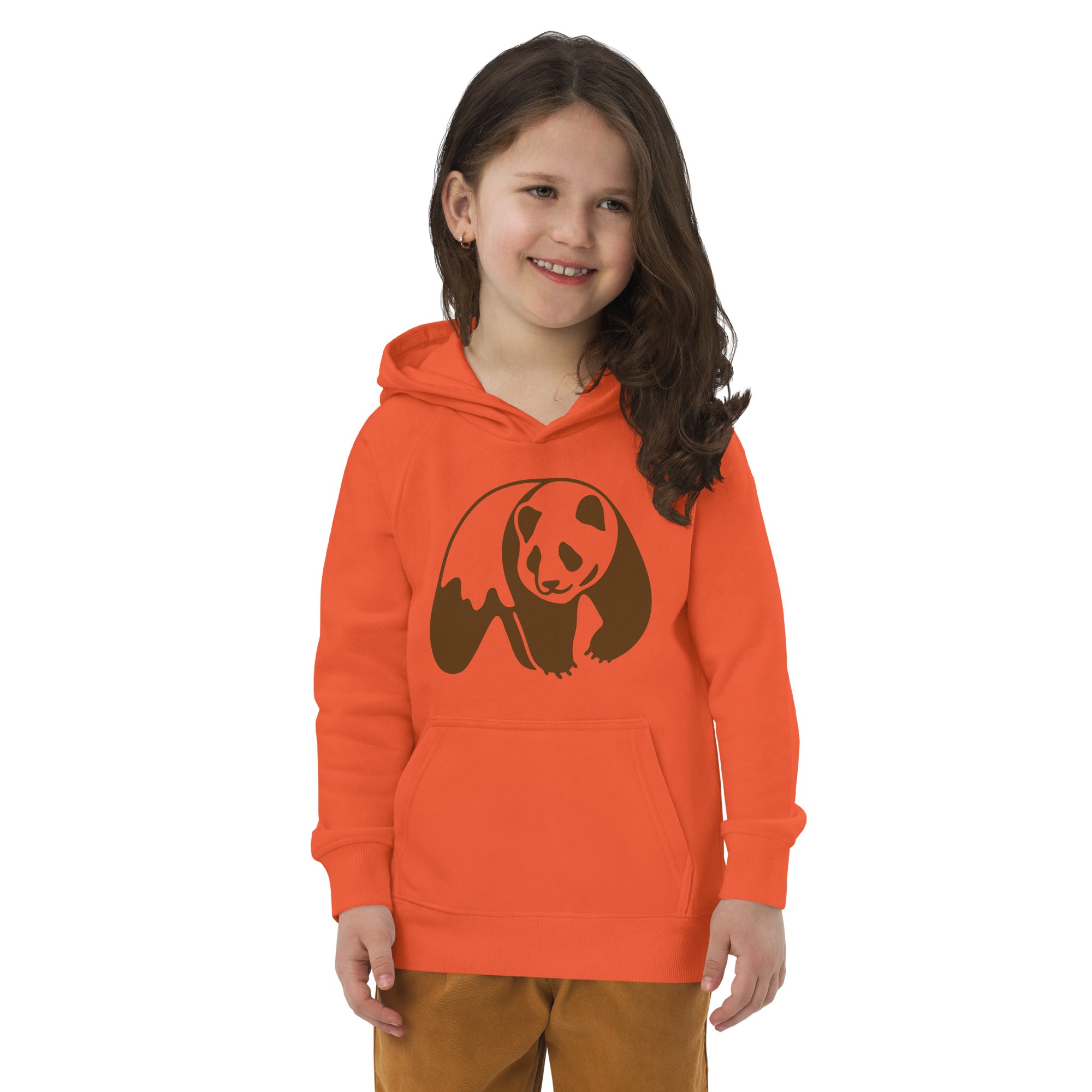 Urso com capuz ecológico infantil