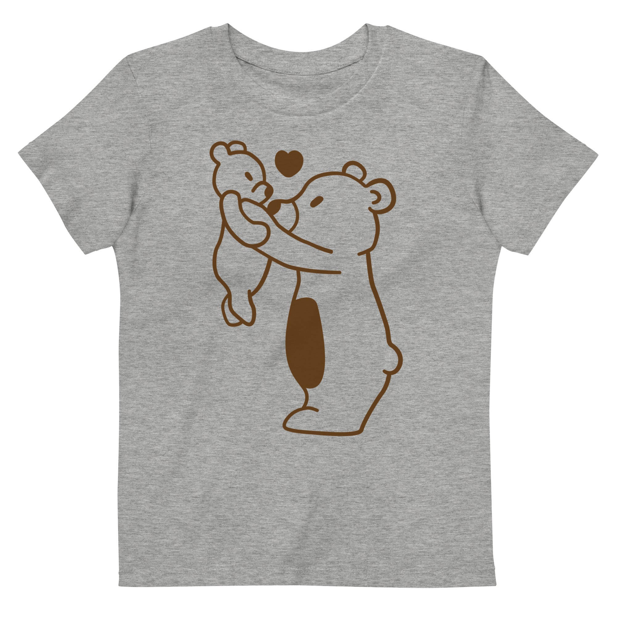 Camiseta infantil de algodón orgánico Oso