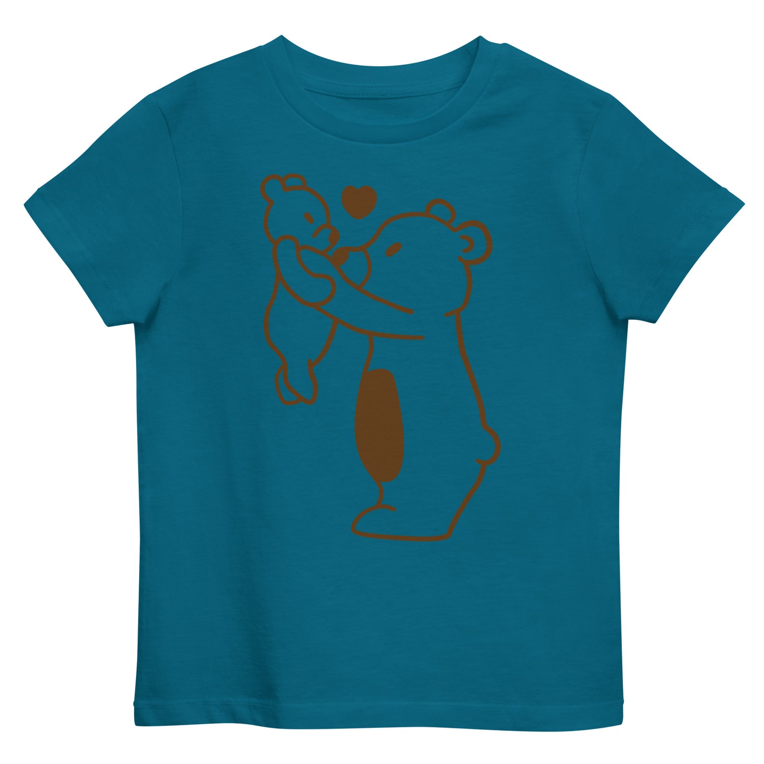 Camiseta infantil de algodón orgánico Oso