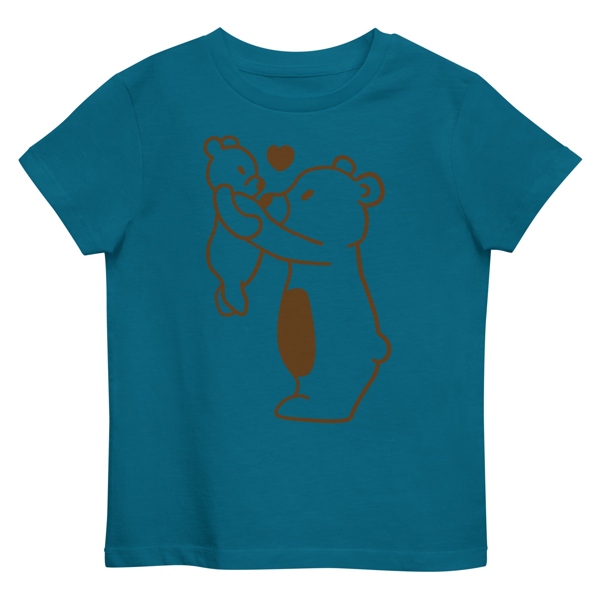 Camiseta infantil de algodón orgánico Oso