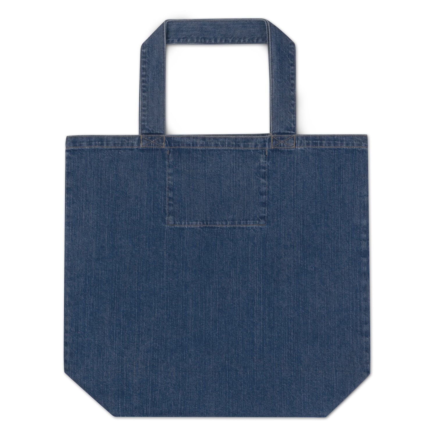 Bolsa tote jeans orgânica Faça seu próprio design
