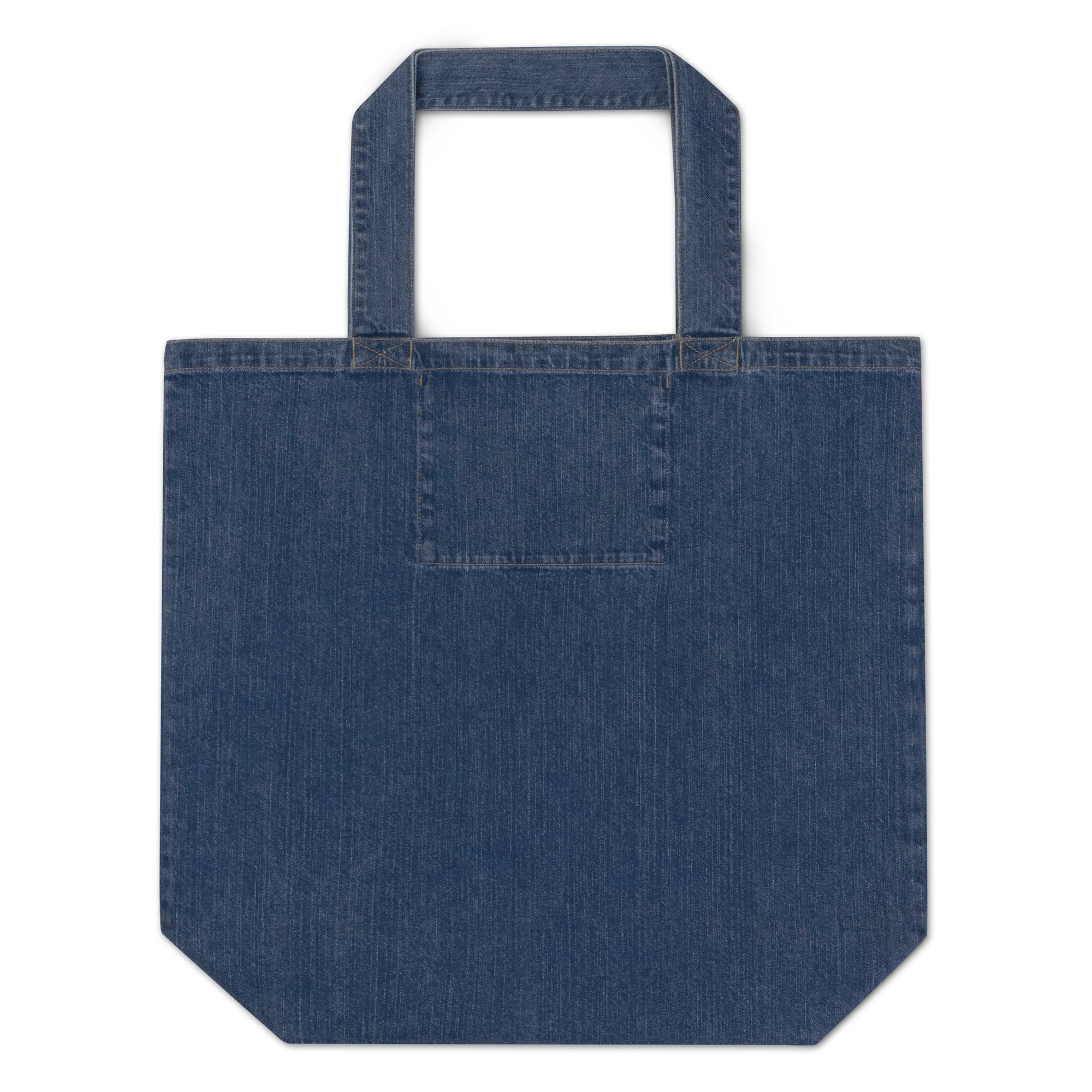 Bolsa tote jeans orgânica Faça seu próprio design