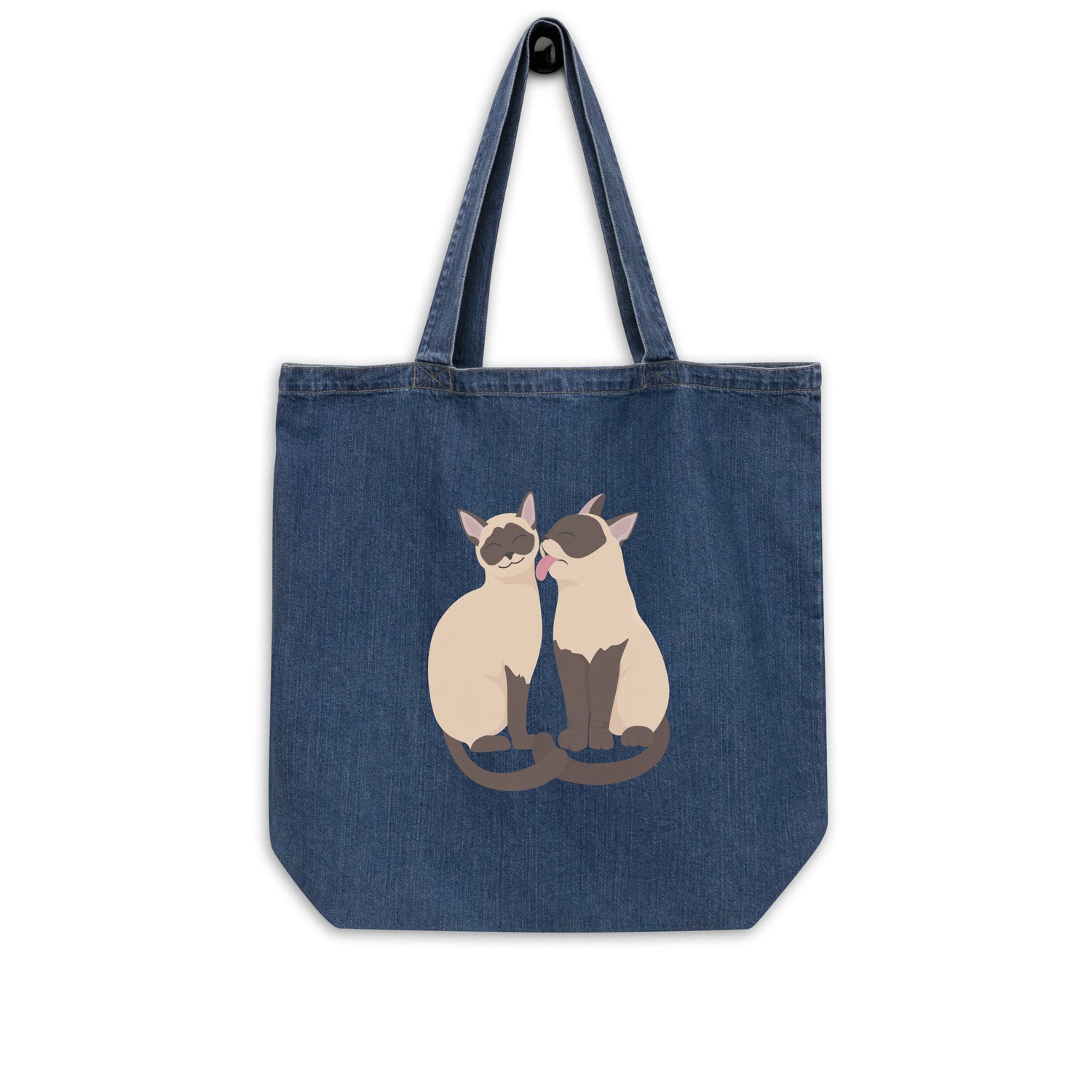 Bolsa tote jeans orgânica Faça seu próprio design
