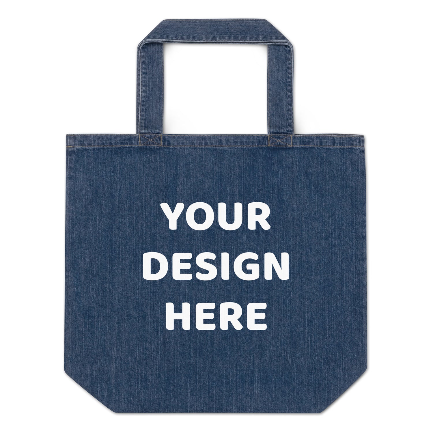 Bolsa tote jeans orgânica