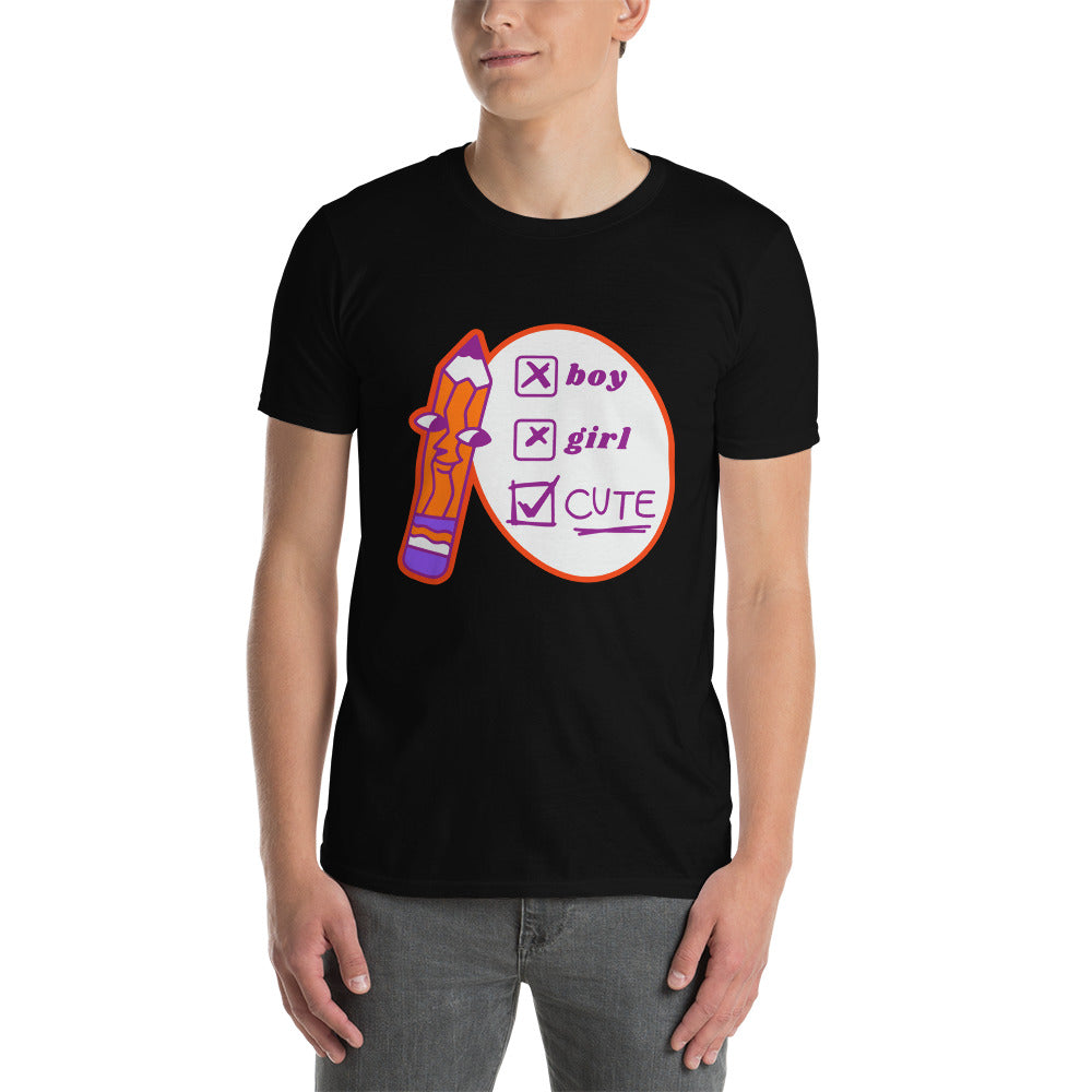 Camiseta Manga Curta Fofa