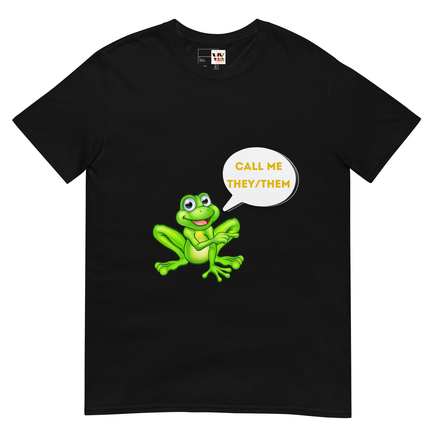 Camiseta de manga curta Call me They/Them