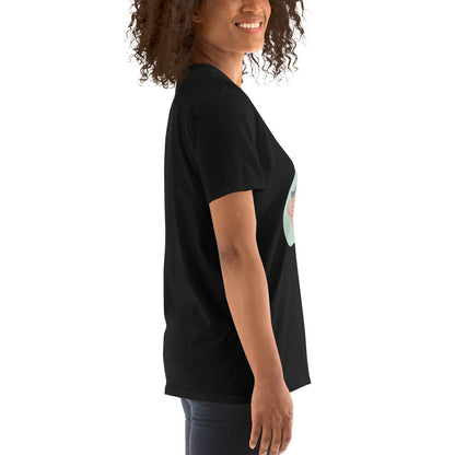 Camiseta Manga Curta Sentado no Planeta com um Anel