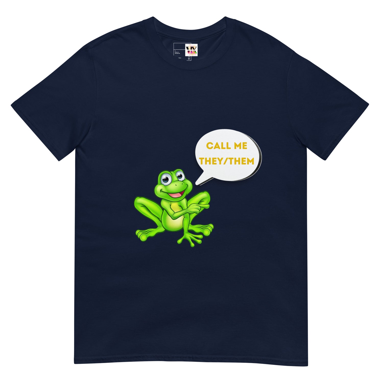 Camiseta de manga curta Call me They/Them
