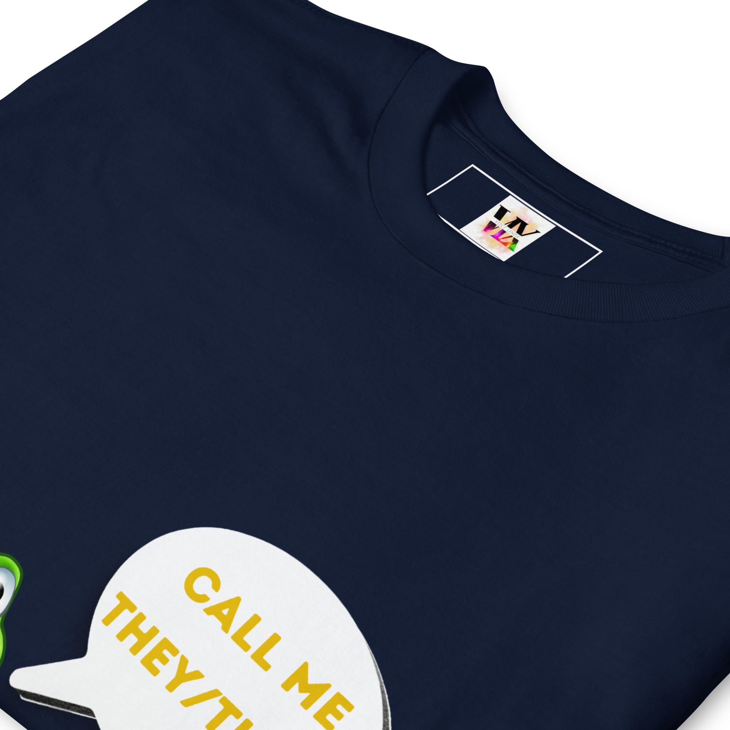 Camiseta de manga curta Call me They/Them