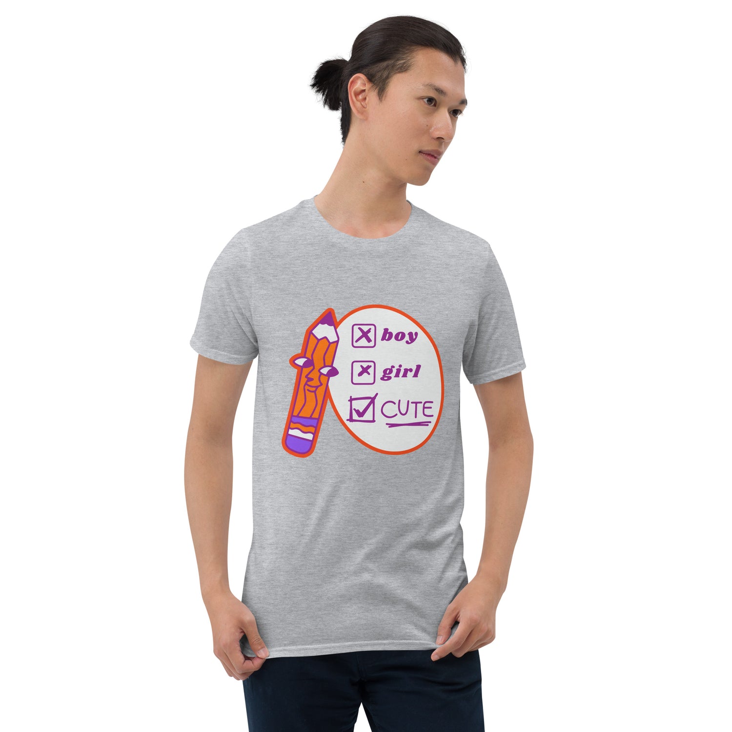 Camiseta Manga Curta Fofa