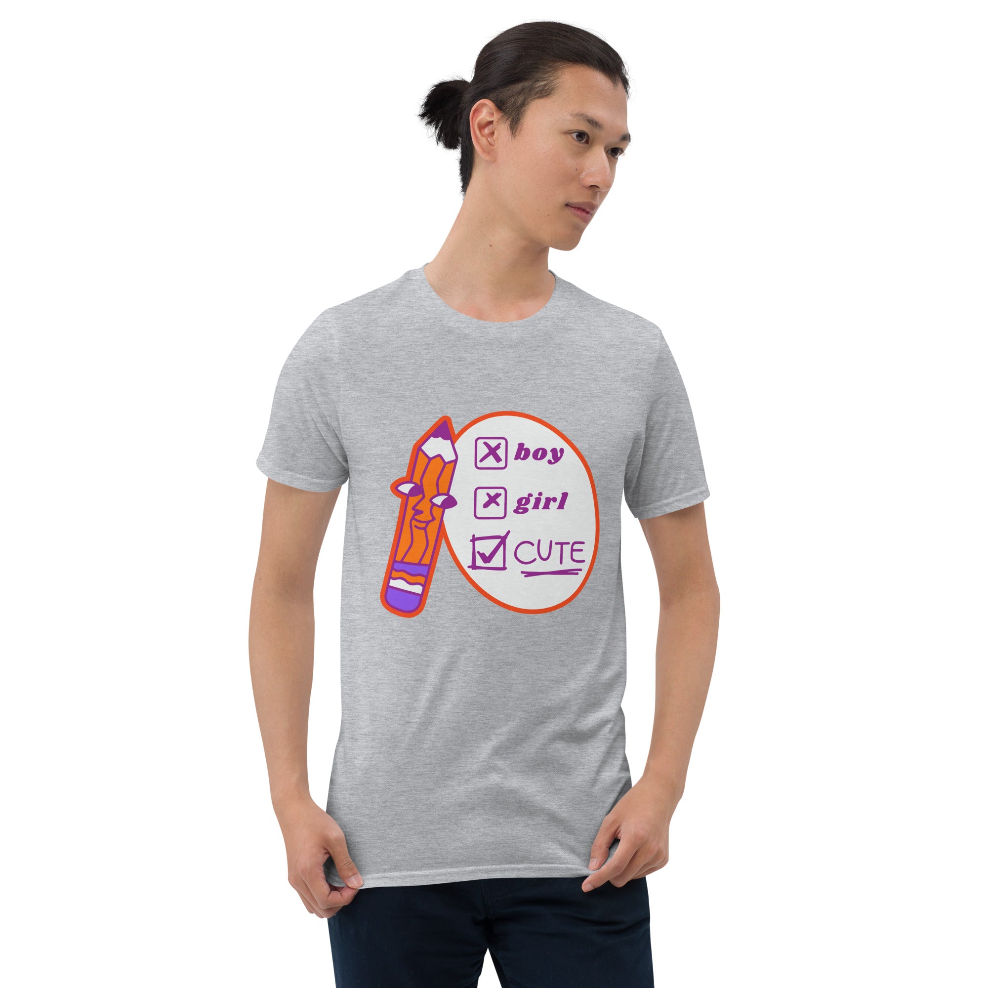 Camiseta Manga Curta Fofa