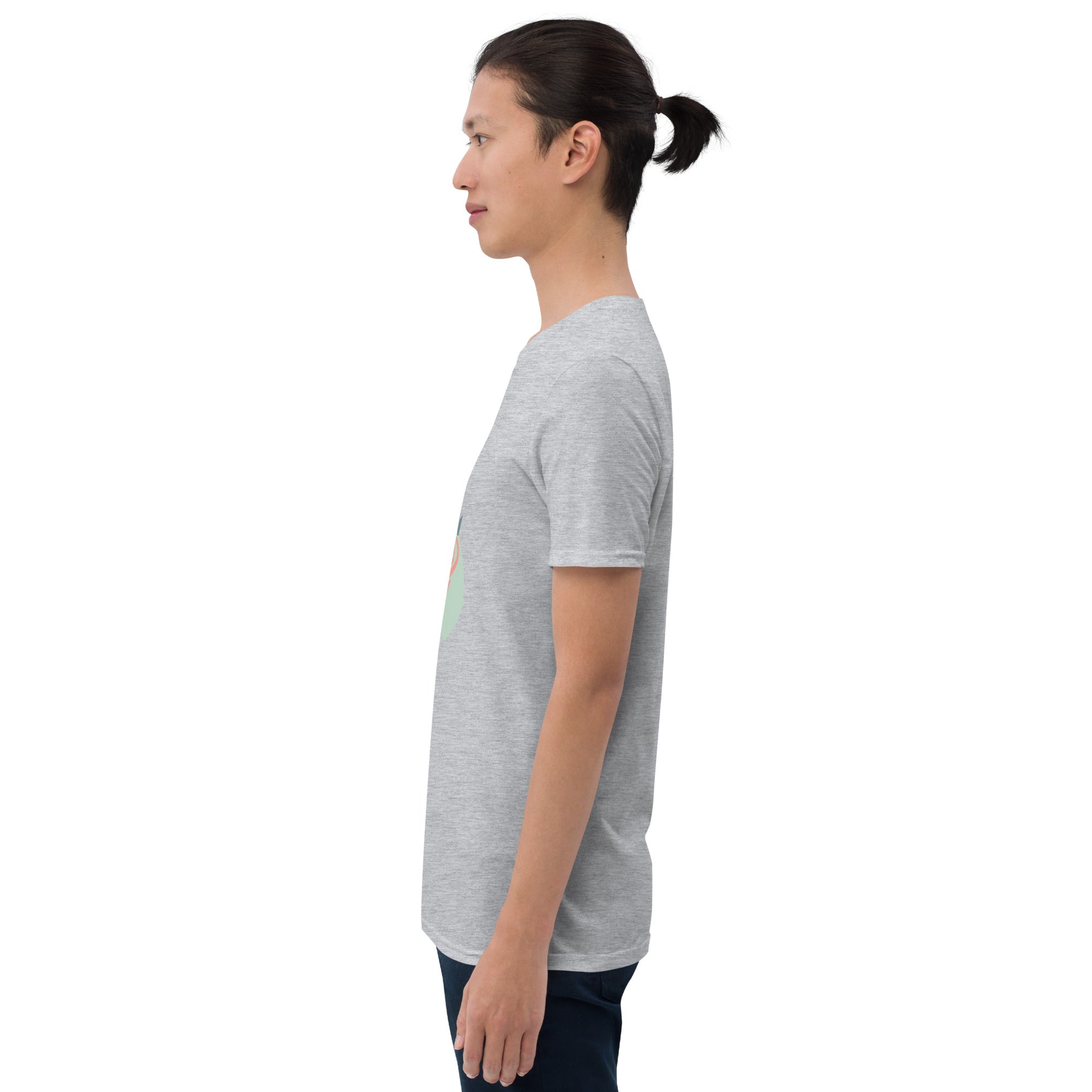 Camiseta Manga Curta Sentado no Planeta com um Anel