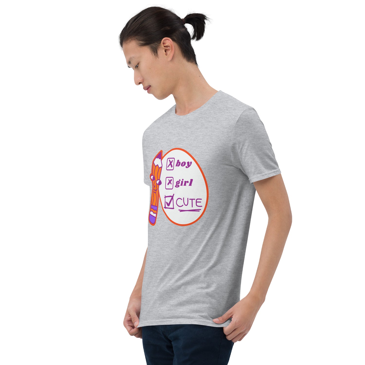 Camiseta Manga Curta Fofa