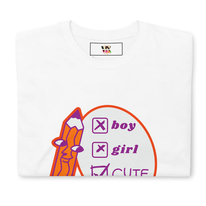 Camiseta Manga Curta Fofa