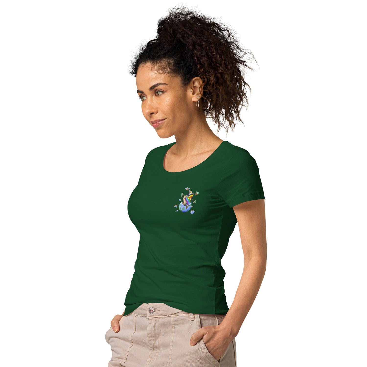 Basic Organic T-shirt Pride Intersex-Inclusive