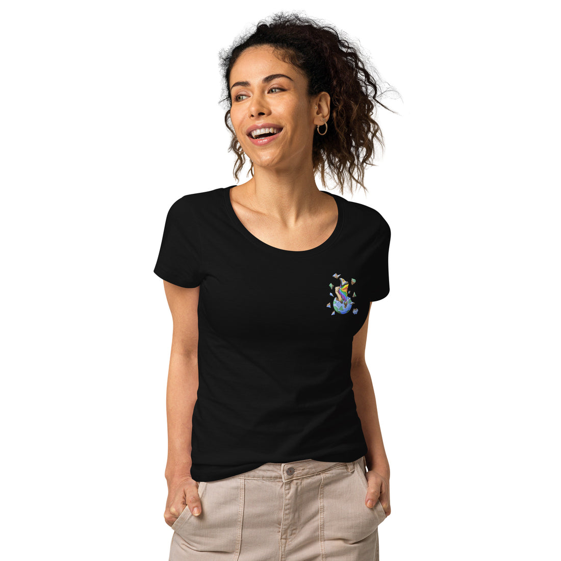 Camiseta Orgânica Básica Pride Intersex-Inclusive