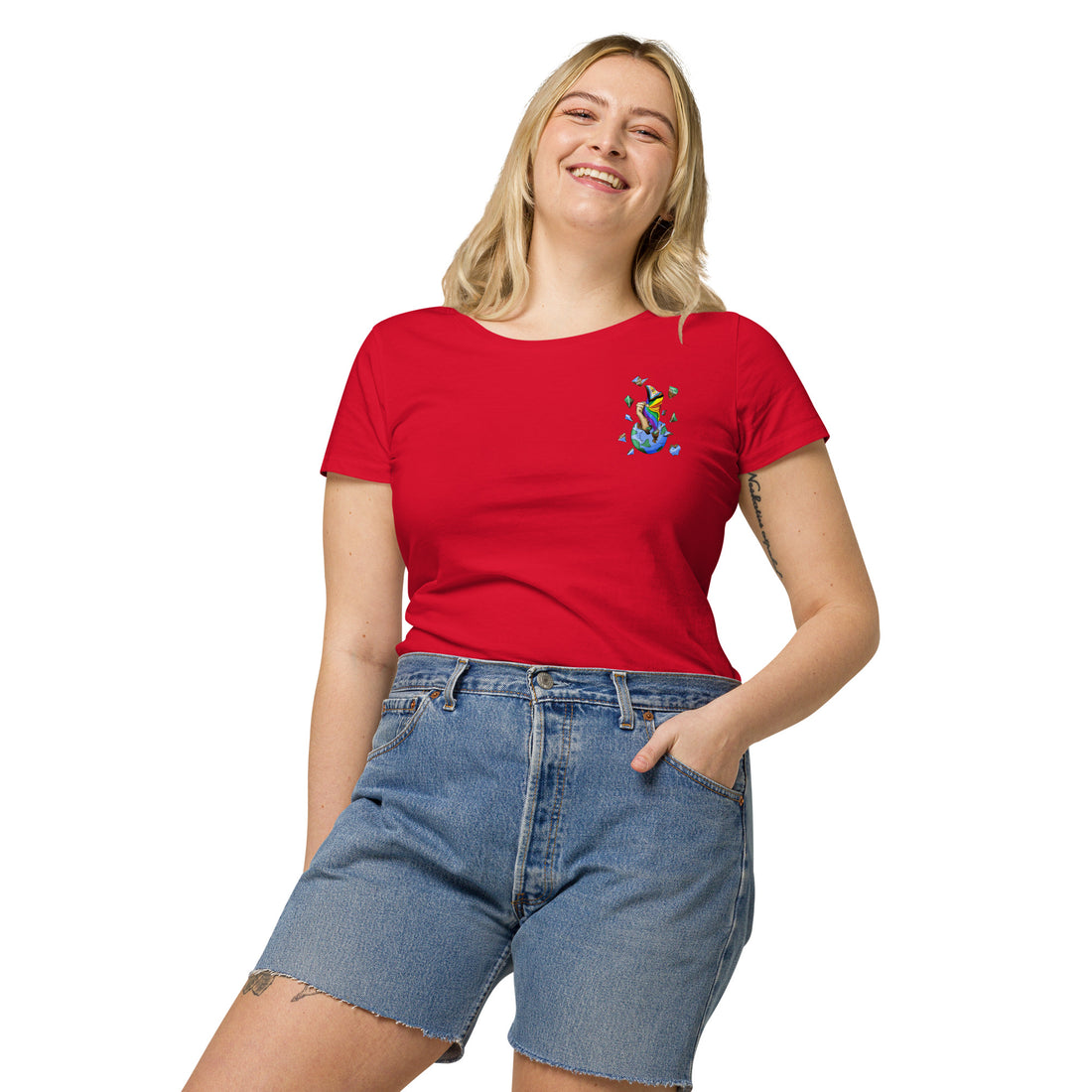 Camiseta Orgânica Básica Pride Intersex-Inclusive