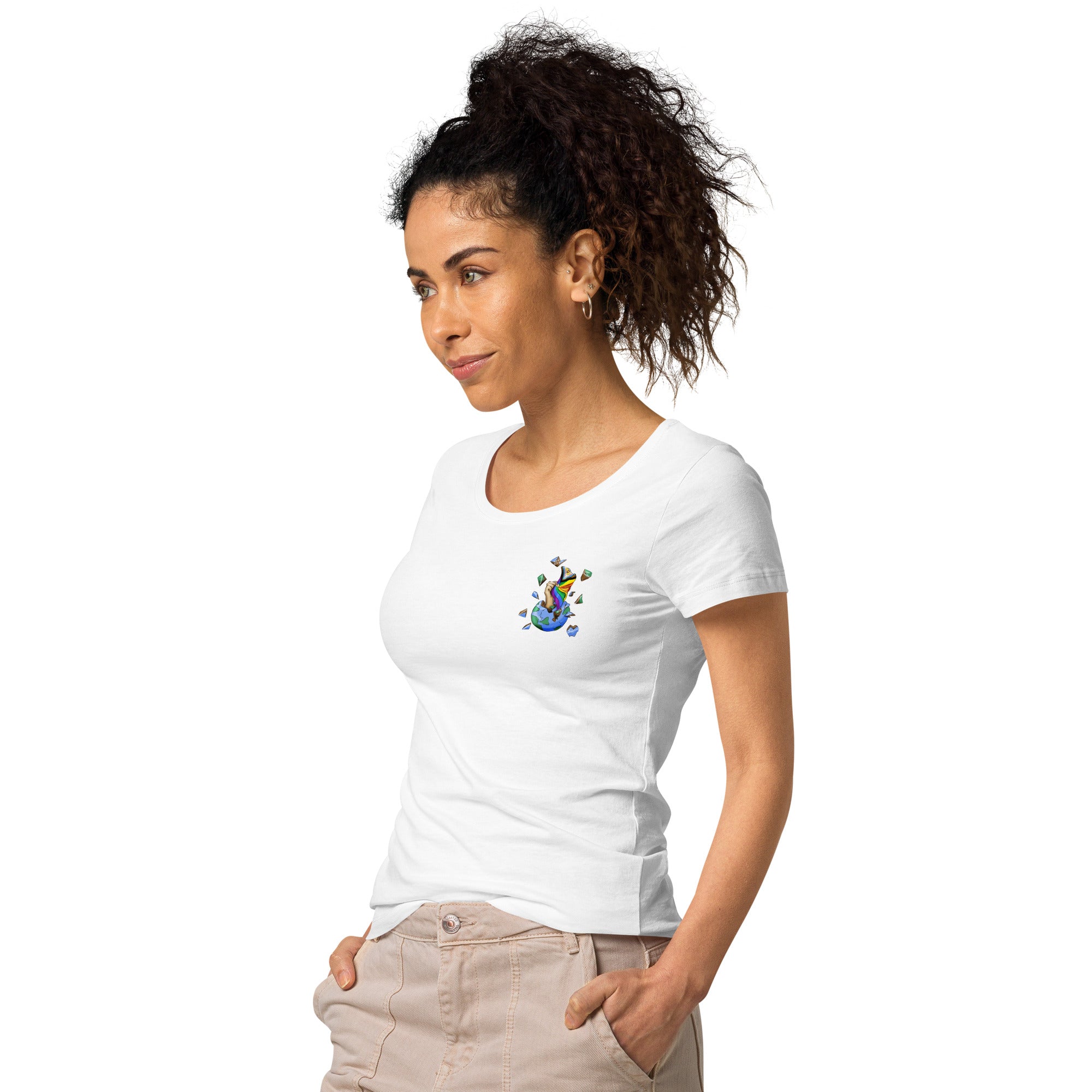 Basic Organic T-shirt Pride Intersex-Inclusive